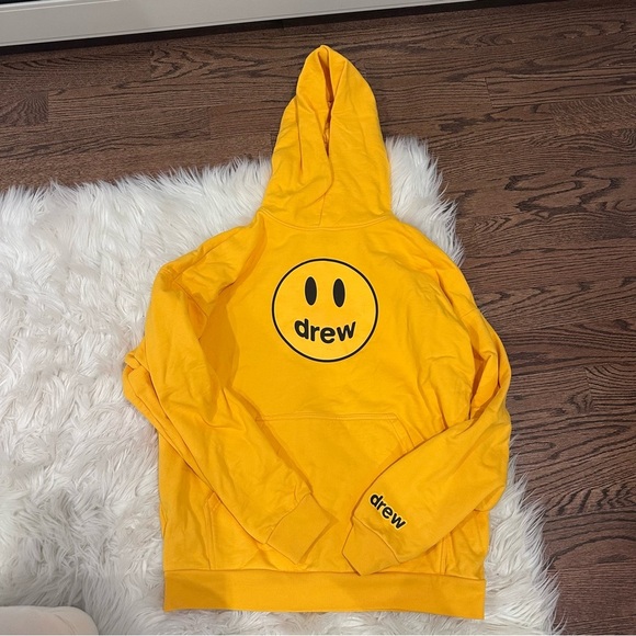 drew house Tops - Drew Yellow Hoodie